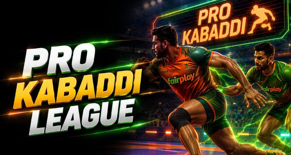Pro Kabaddi League: Pro Kabaddi League artwork with Fairplay match markets